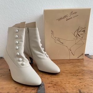 MISTER SHOES 80's Vintage Victorian Style Boots